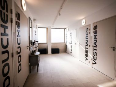 salle de sport runup vestiaire