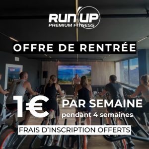 Offre de rentrée 2026 Run'UP Forme
